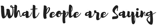 What people are saying